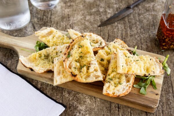 Garlic Bread at The Pizza Lounge