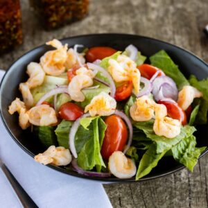 Prawn salad at The Pizza Lounge