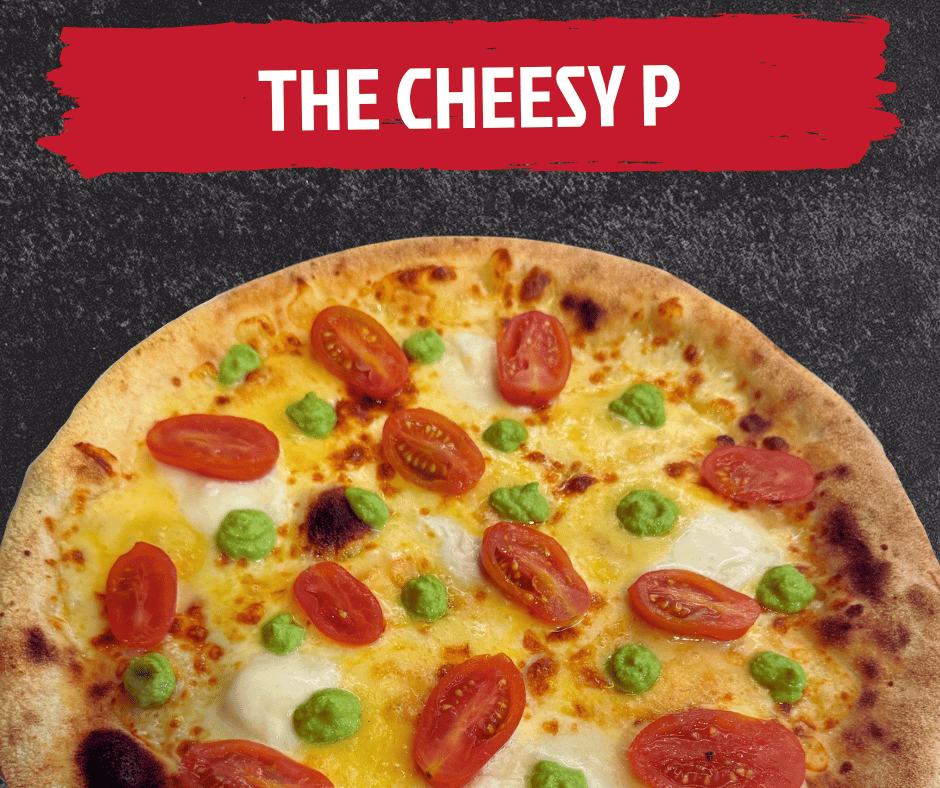 The Cheesy P at The Pizza Lounge